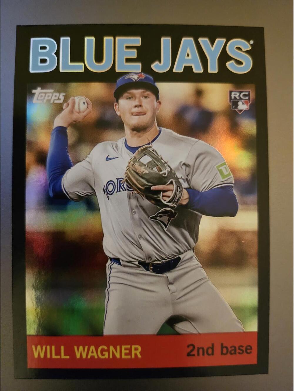 Will Wagner (RC) 2025 Topps Archives BLACK Insert #75 - Blue Jays - RAW mint - Picture 1 of 2